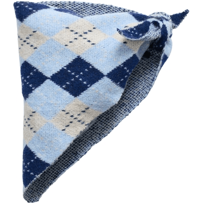 Maxi skjerf - blå/lysblå - Many Colors