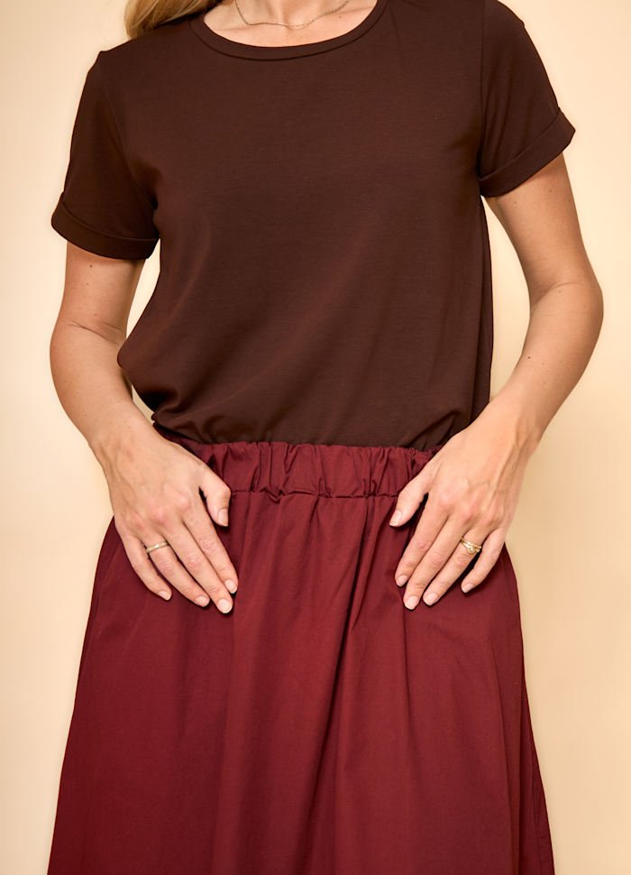 May ss t - skjorte - coffee - Many Colors