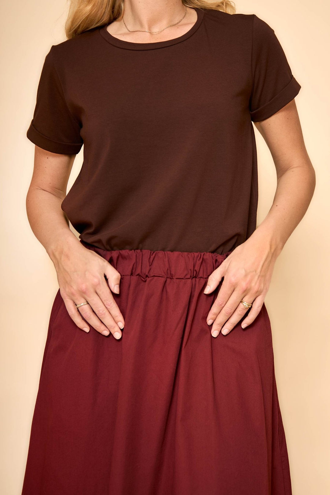 May ss t-skjorte - espresso - Many Colors