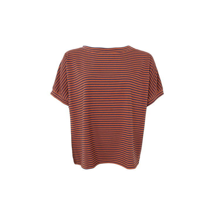 Maya loose t-skjorte - camel - Many Colors