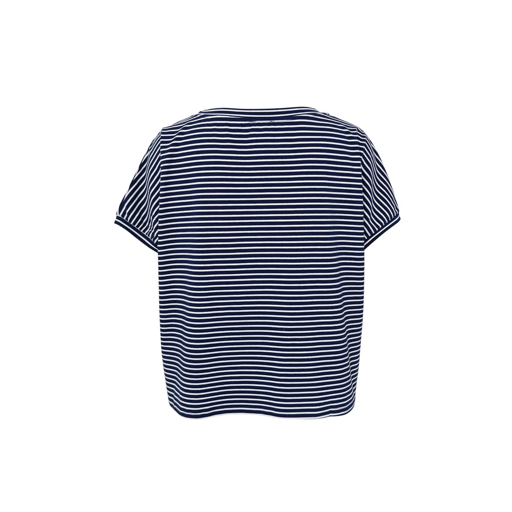 Maya loose t-skjorte - navy - Many Colors
