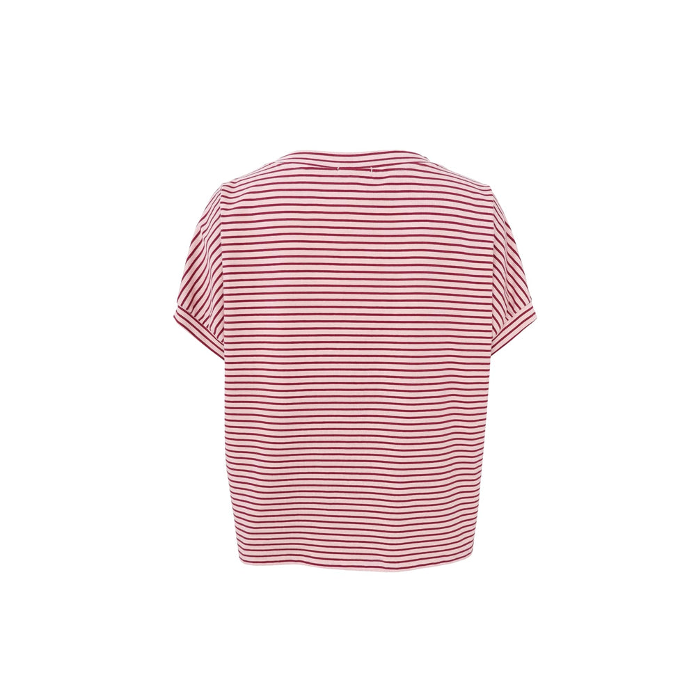 Maya loose t-skjorte - rose - Many Colors