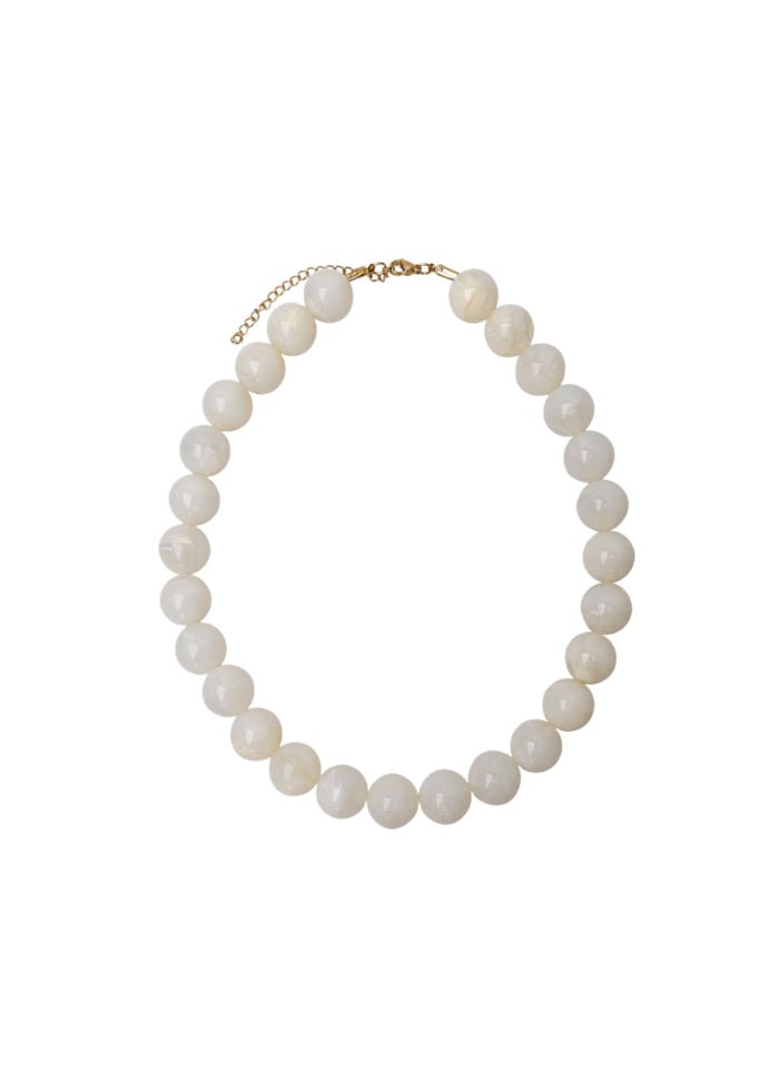 Milova halskjede - creme - Many Colors