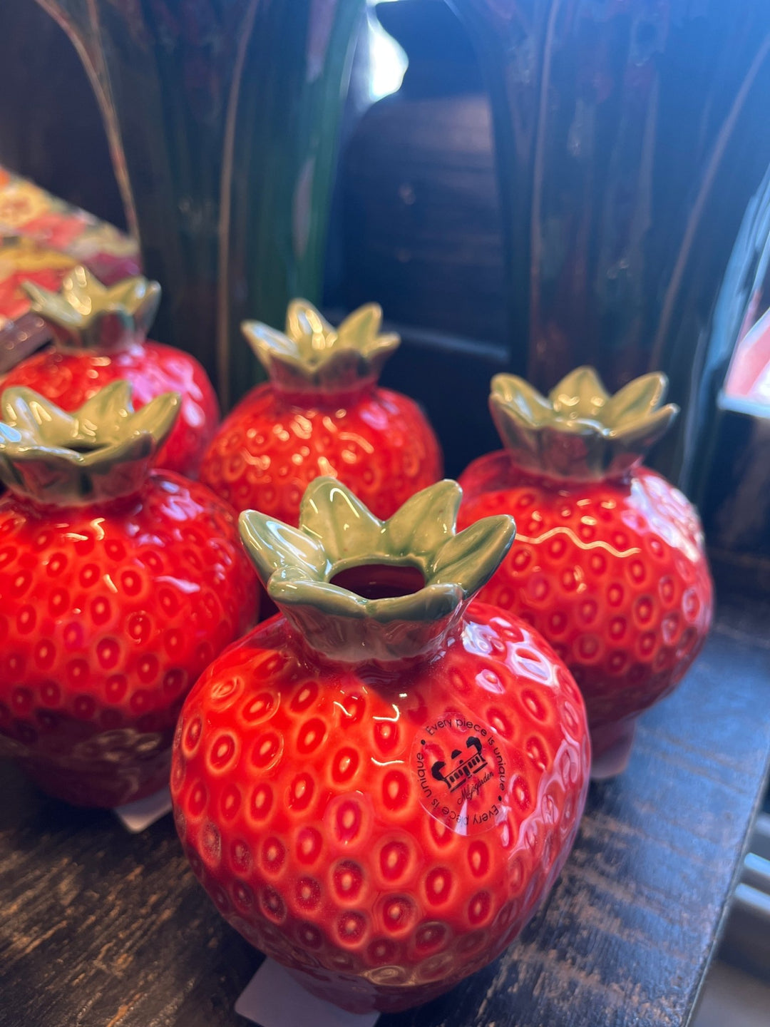 Mini vase - jordbær - Many Colors