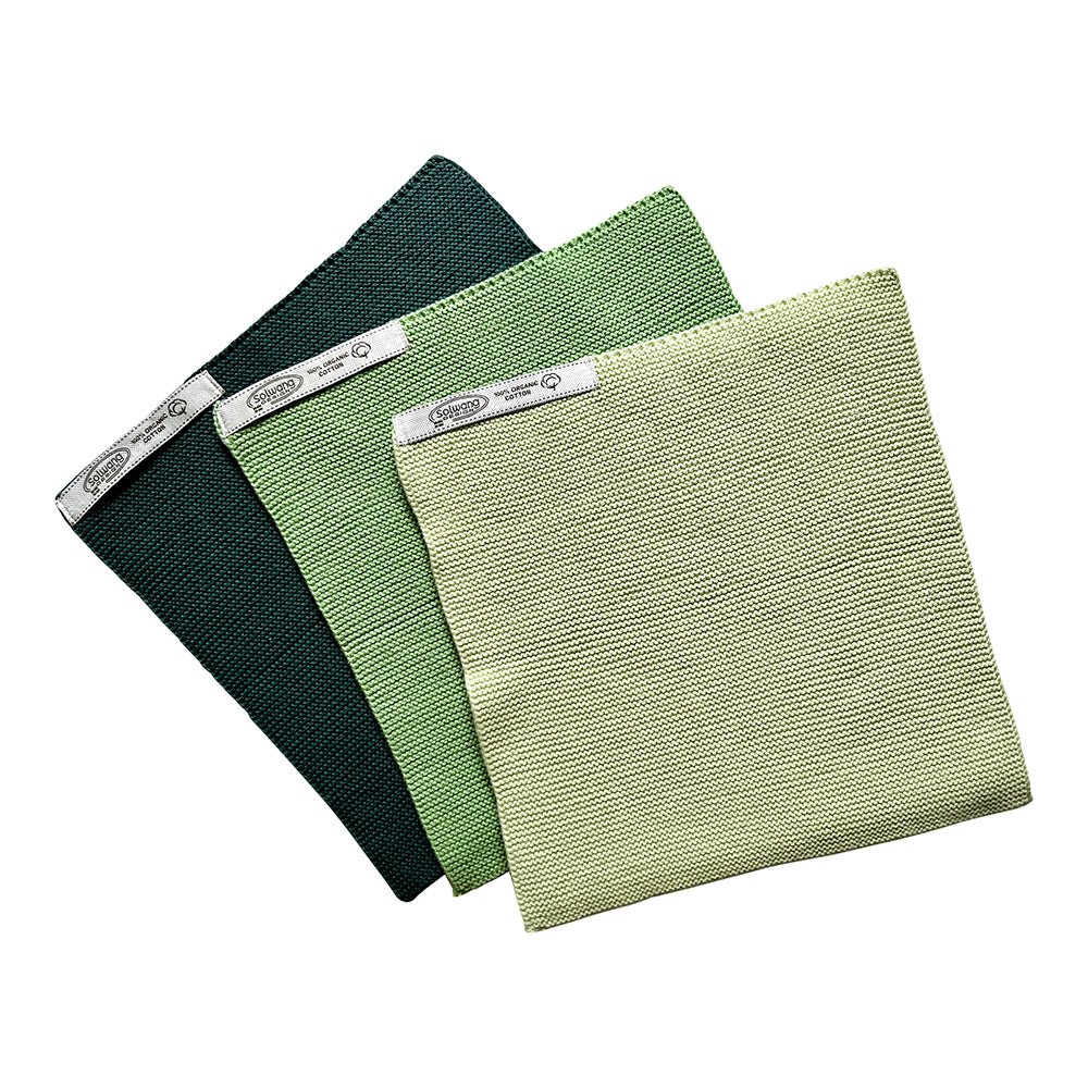 Mørk støvet grøn kombi - økologisk karkluter - Many Colors