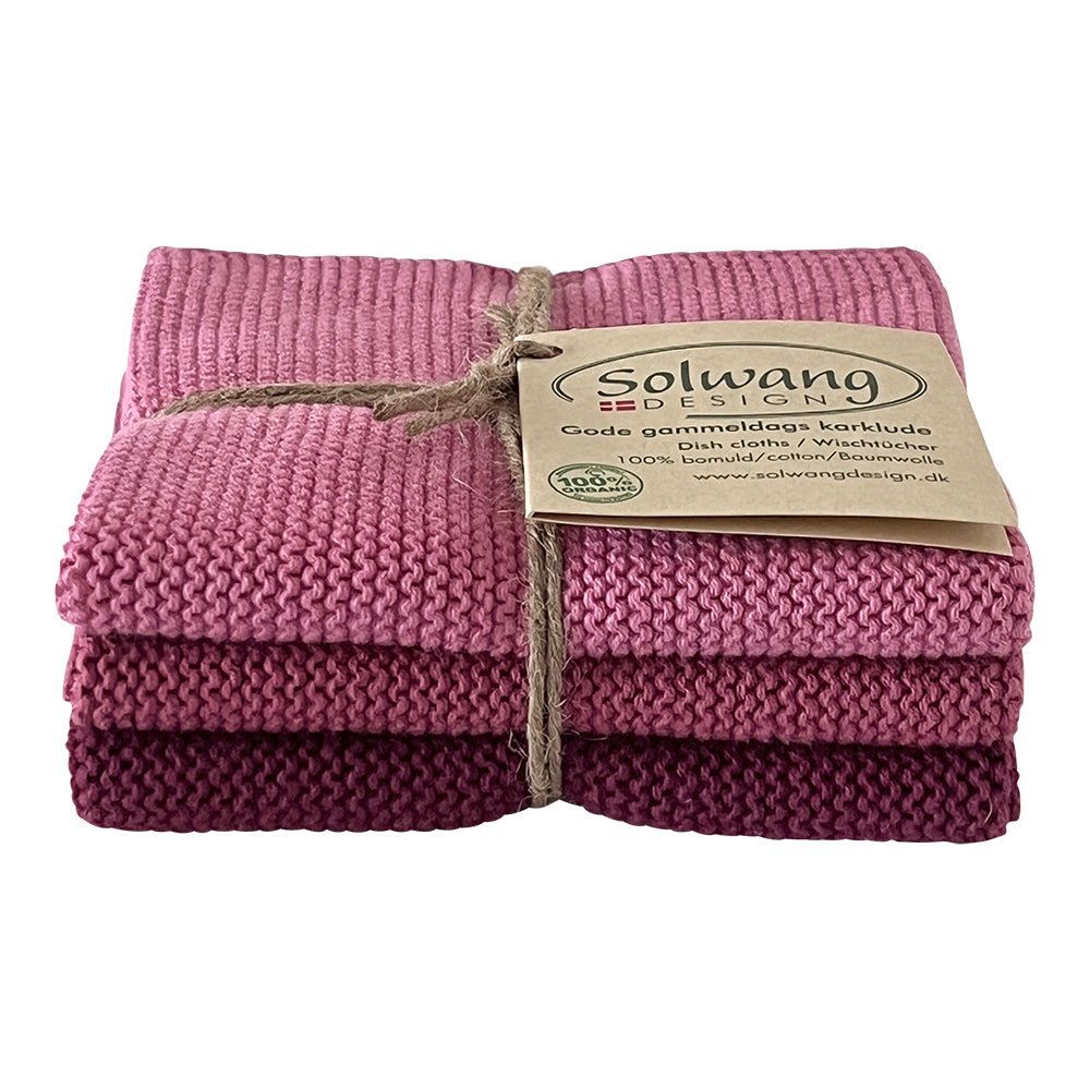 Mørk rosa kombi - økologisk karkluter - Many Colors