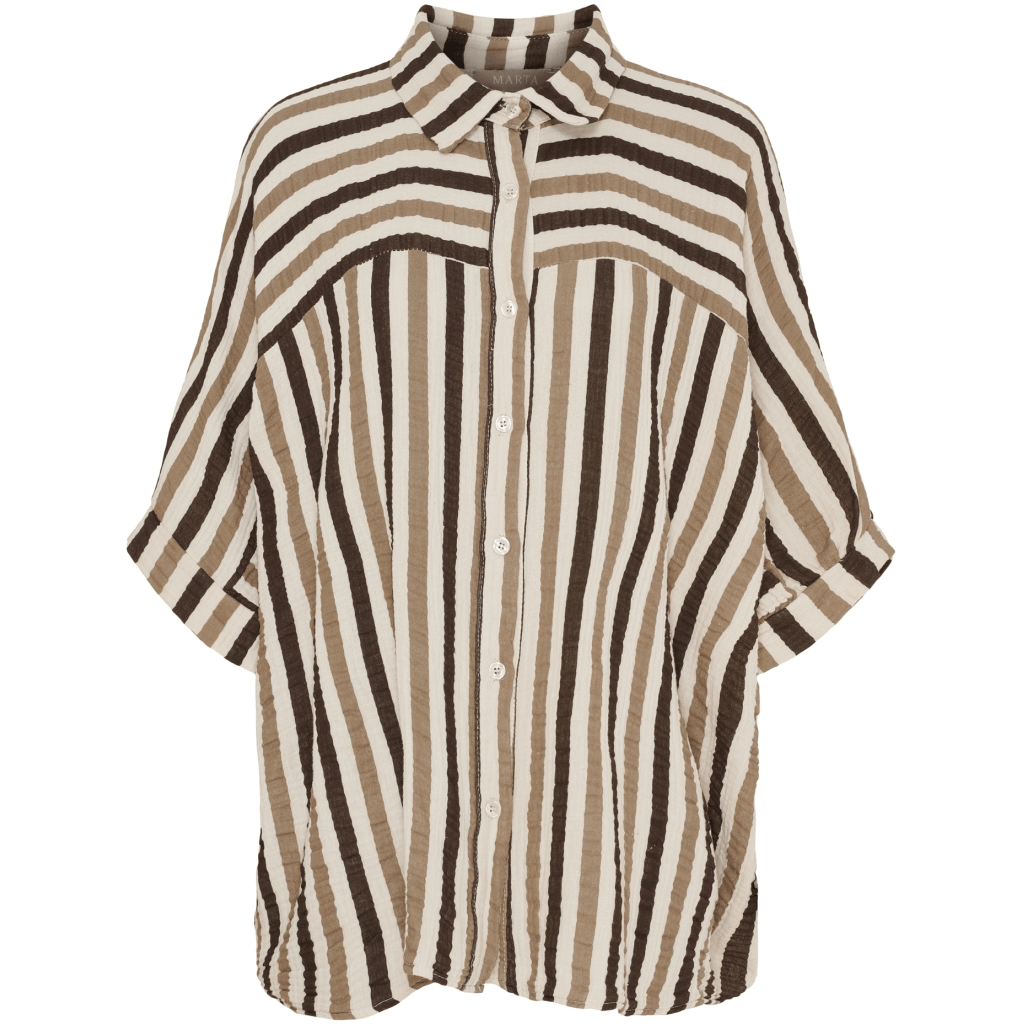 Mossie skjorte - camel/brun - Many Colors