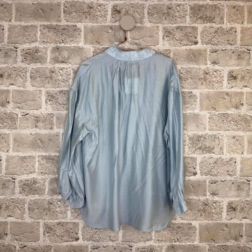 Nala bluse - celeste - onesize - Many Colors