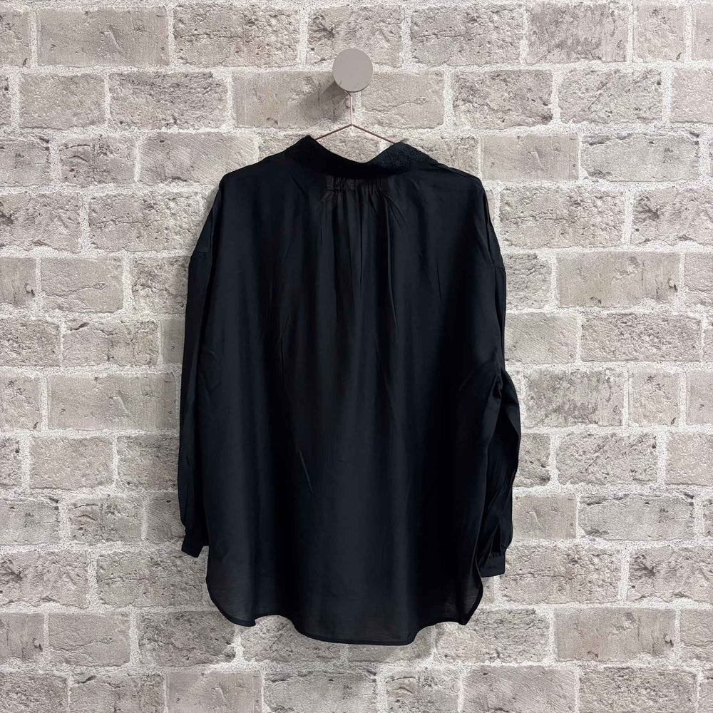 Nala bluse - svart - onesize - Many Colors