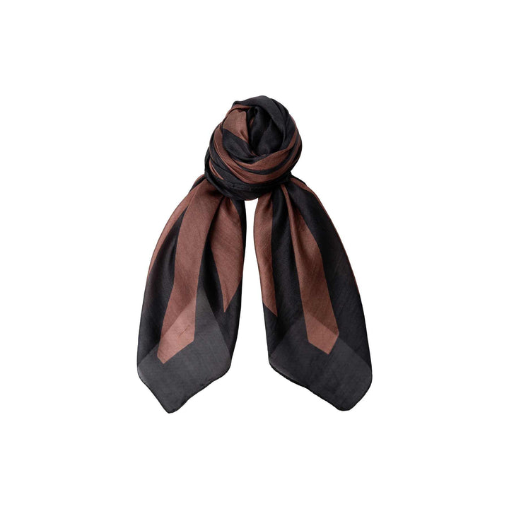 Nalira silke skjerf - mocca - Many Colors