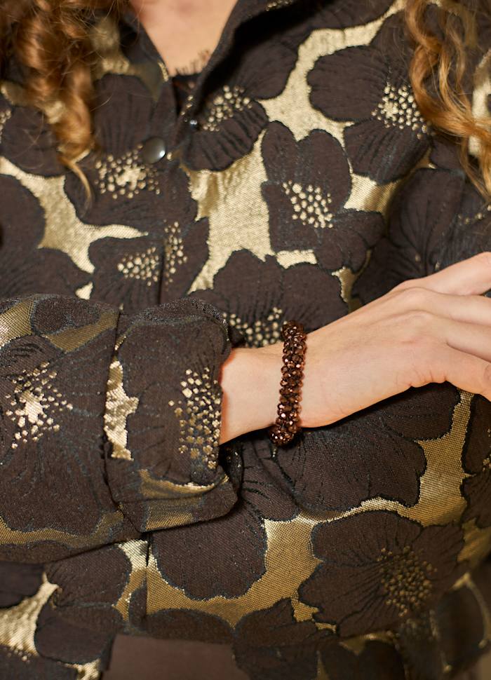 Nanna armbånd - deep coffee - Many Colors