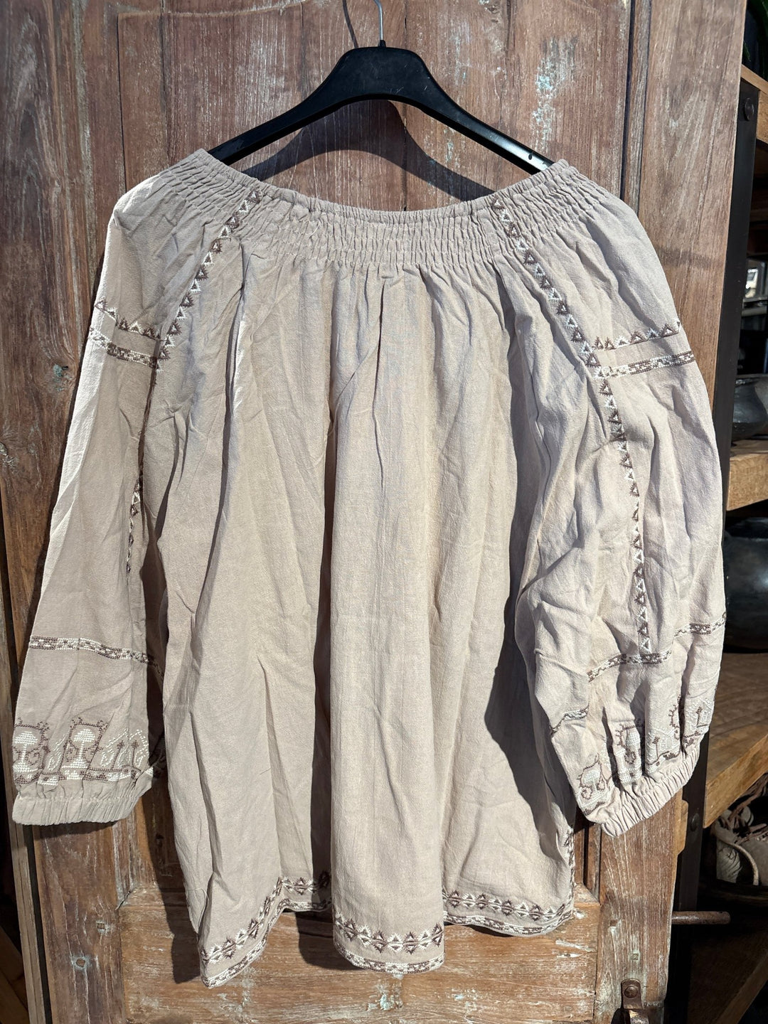 Nargiz topp - camel - onesize - Many Colors