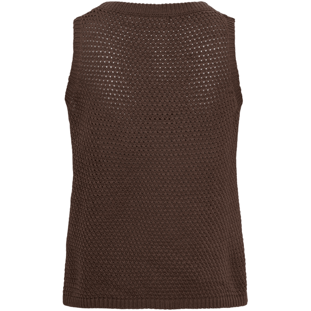 Nayla strikke topp - caffe - Many Colors