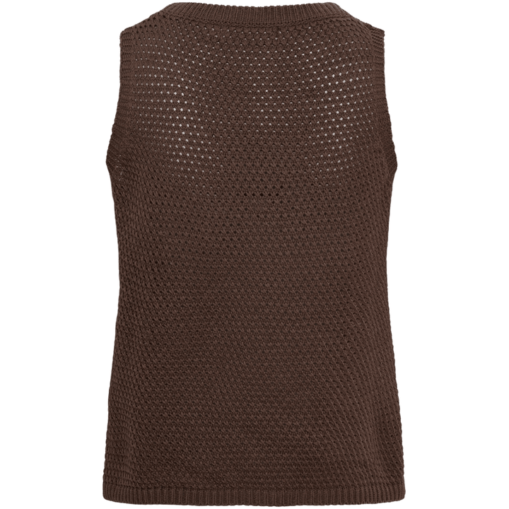 Nayla strikke topp - caffe - Many Colors