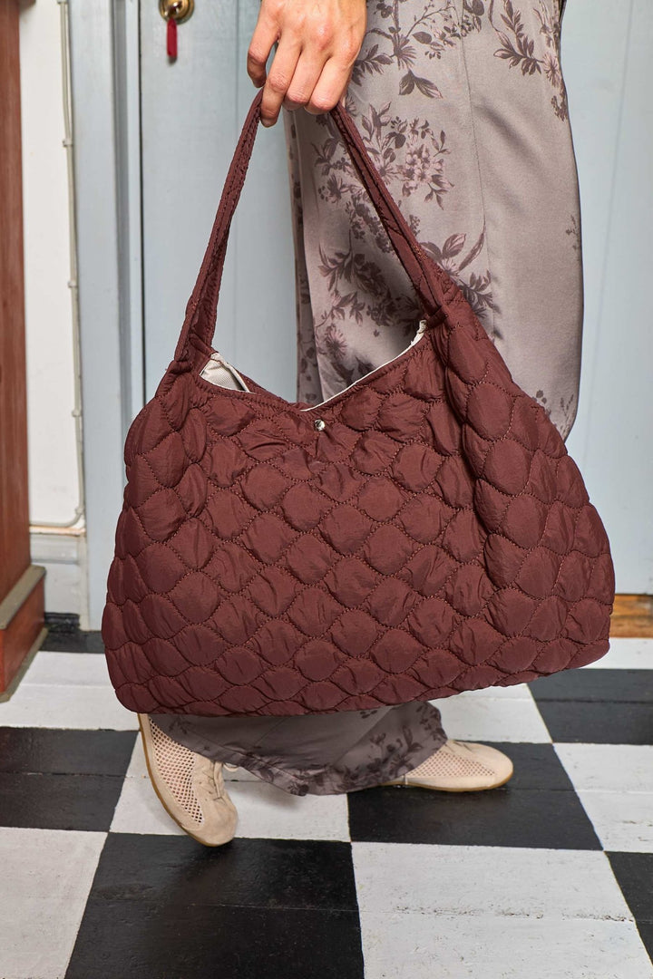 Noah quilted shopper - brun - Many Colors