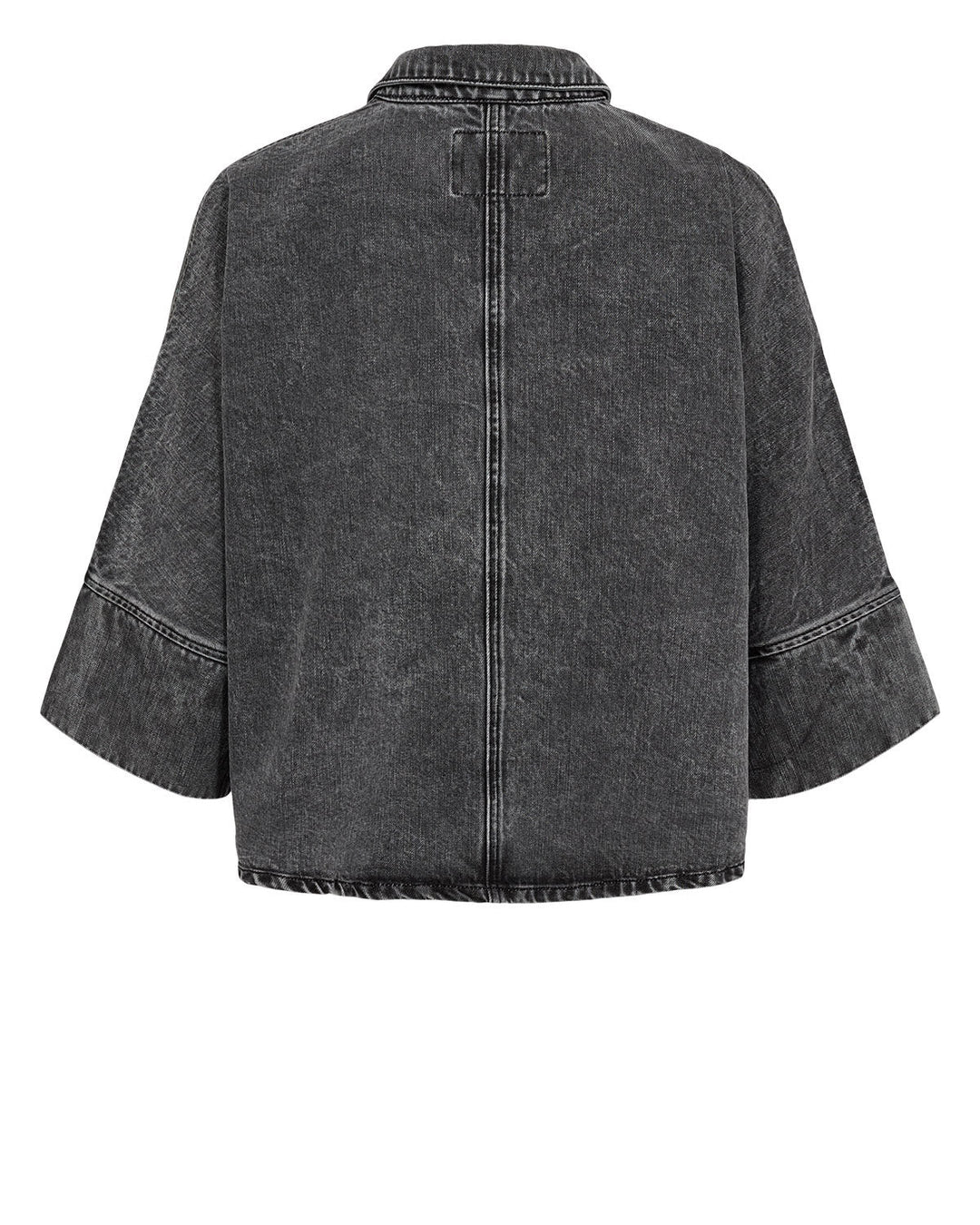 Nubrooklyn oversize stein skjorte - grå denim - Many Colors