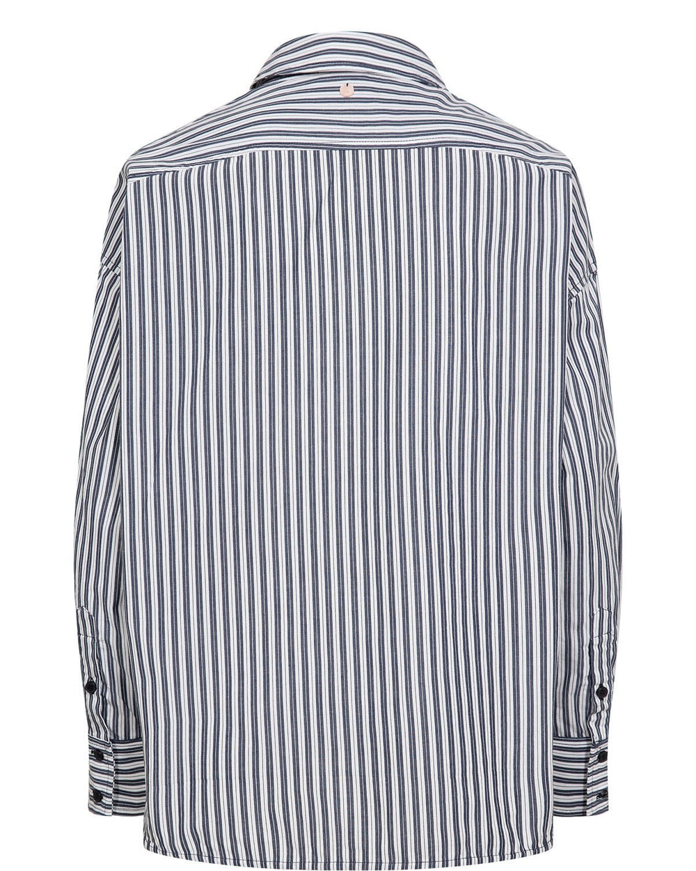 Nuelfa oversize skjorte - grå denim - Many Colors