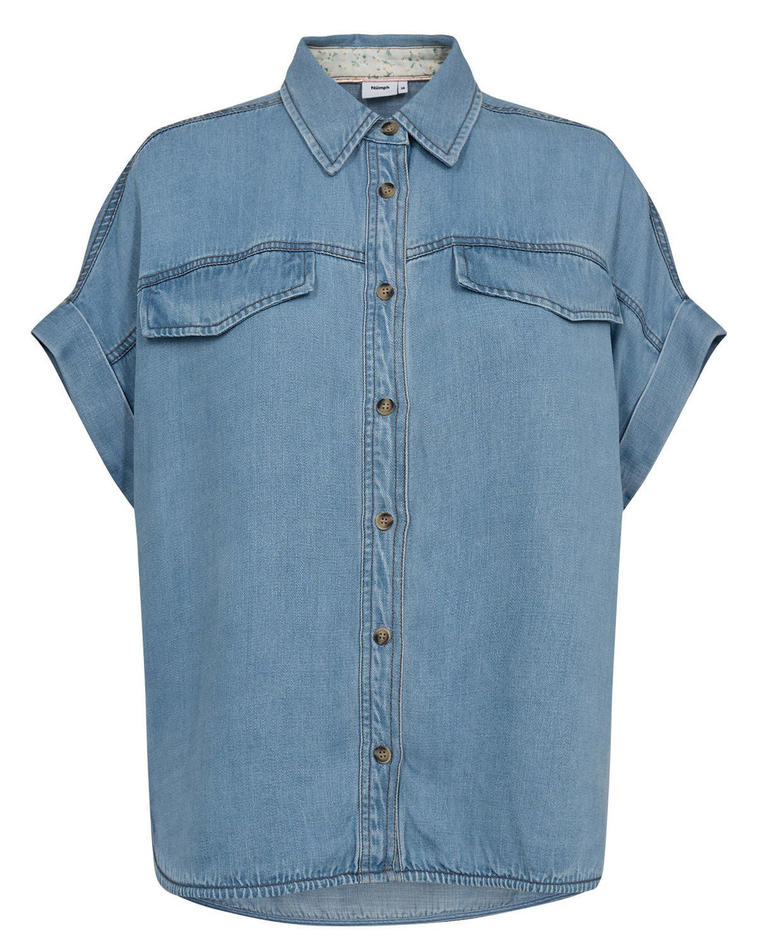 Nuelida skjorte - lys blå denim - Many Colors