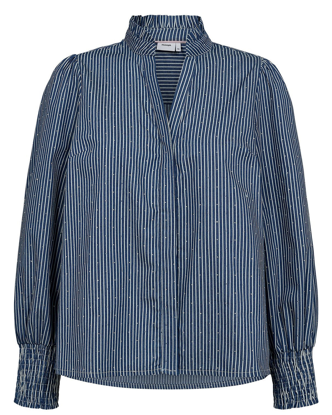 Nuemilie skjorte - blå denim - Many Colors AS