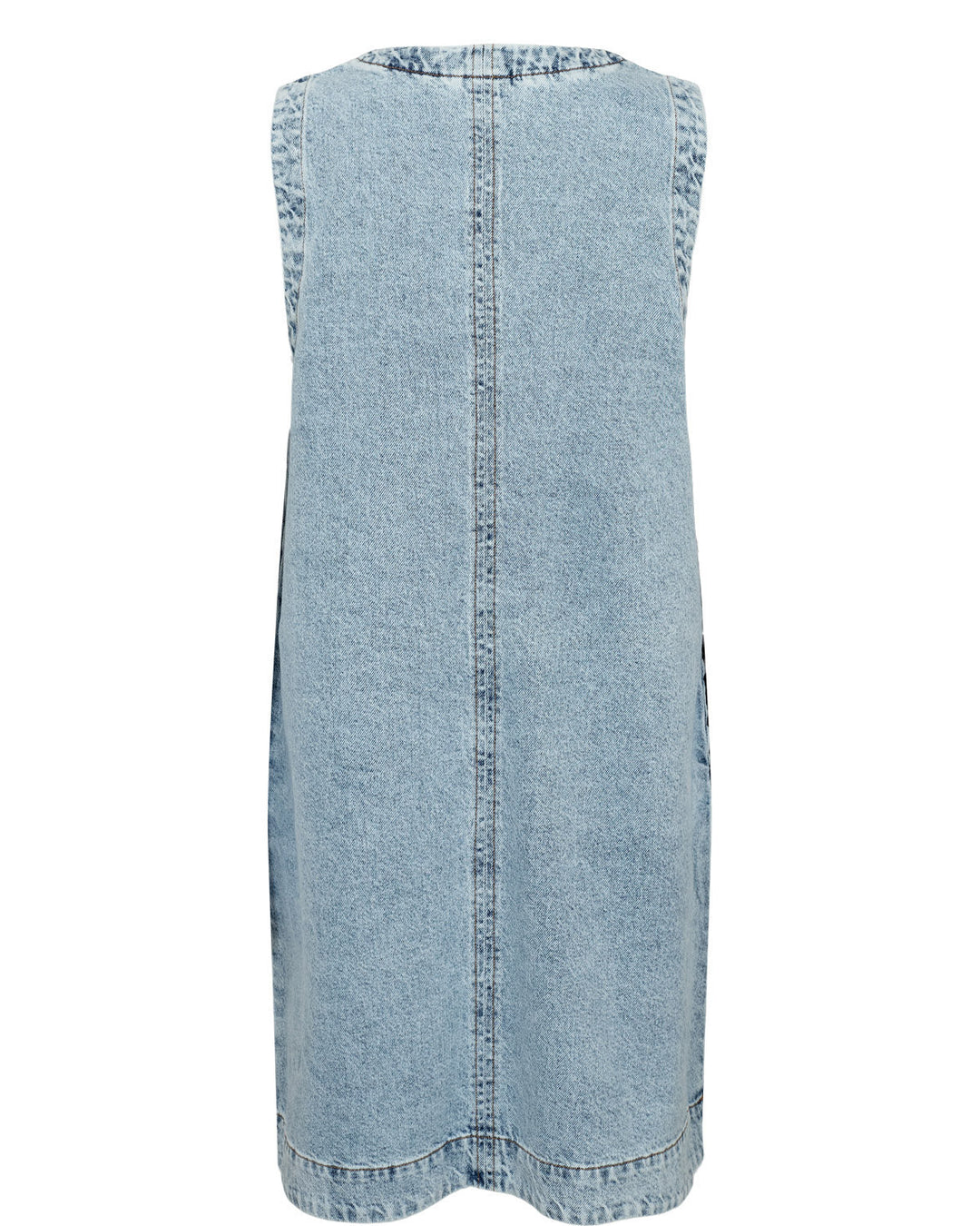 Nuirina kjole - lys steinvasket denim - Many Colors