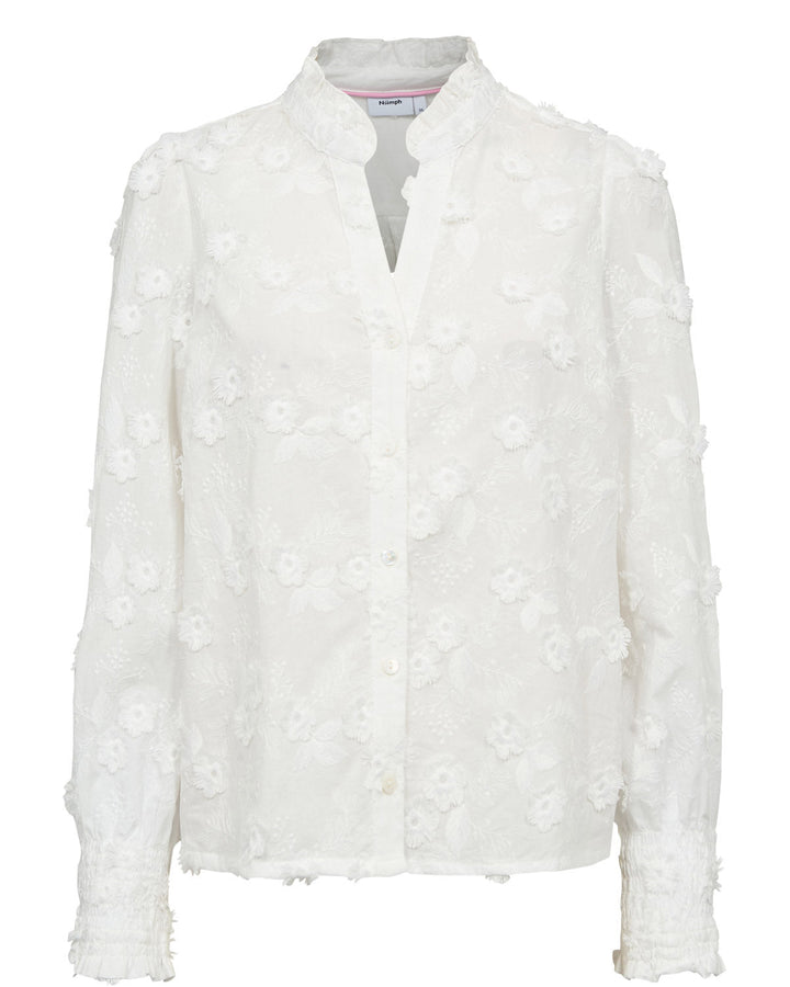 Nulena skjorte - bright white - Many Colors