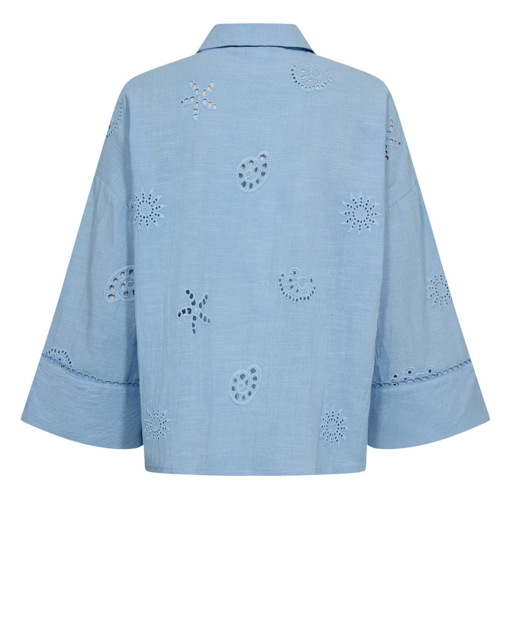 Numarielle ss skjorte - blå - Many Colors