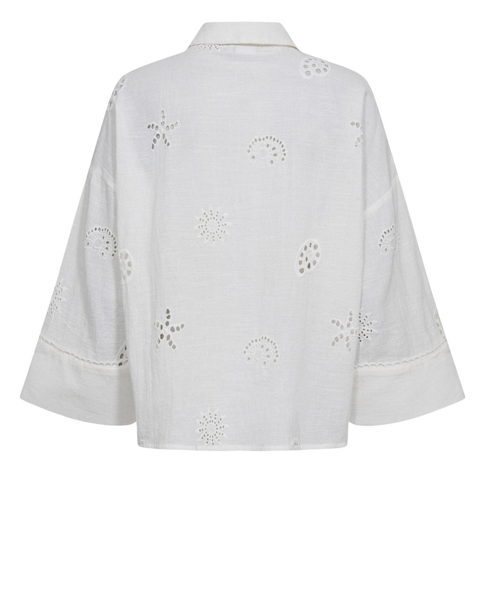 Numarielle ss skjorte - hvit - Many Colors