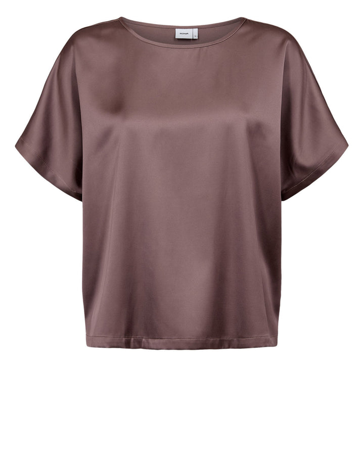 Nusitas ss bluse - deep taupe - Many Colors