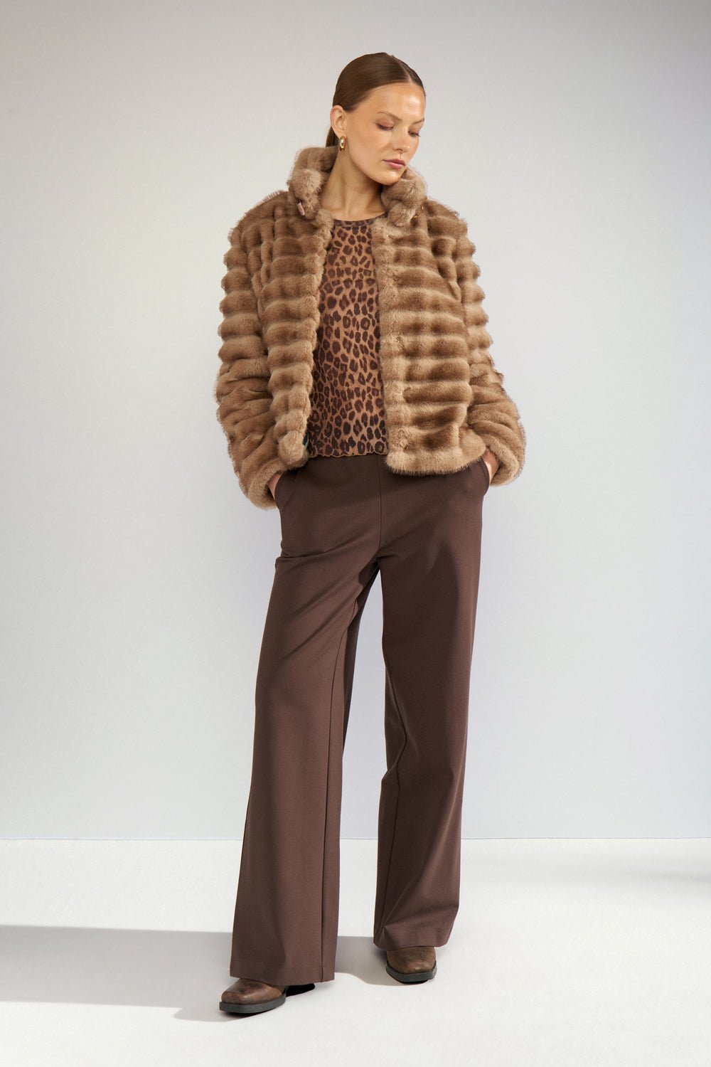 Nuvita jakke - silver mink - Many Colors