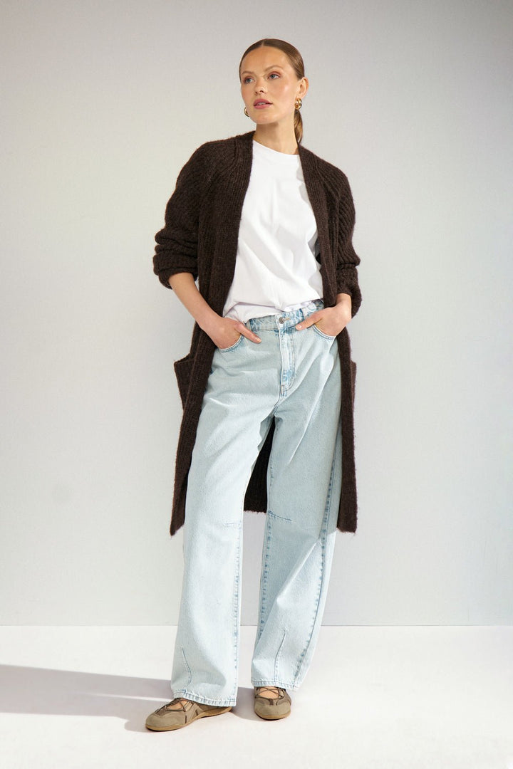 Nuzindi lang cardigan - black coffee - Many Colors
