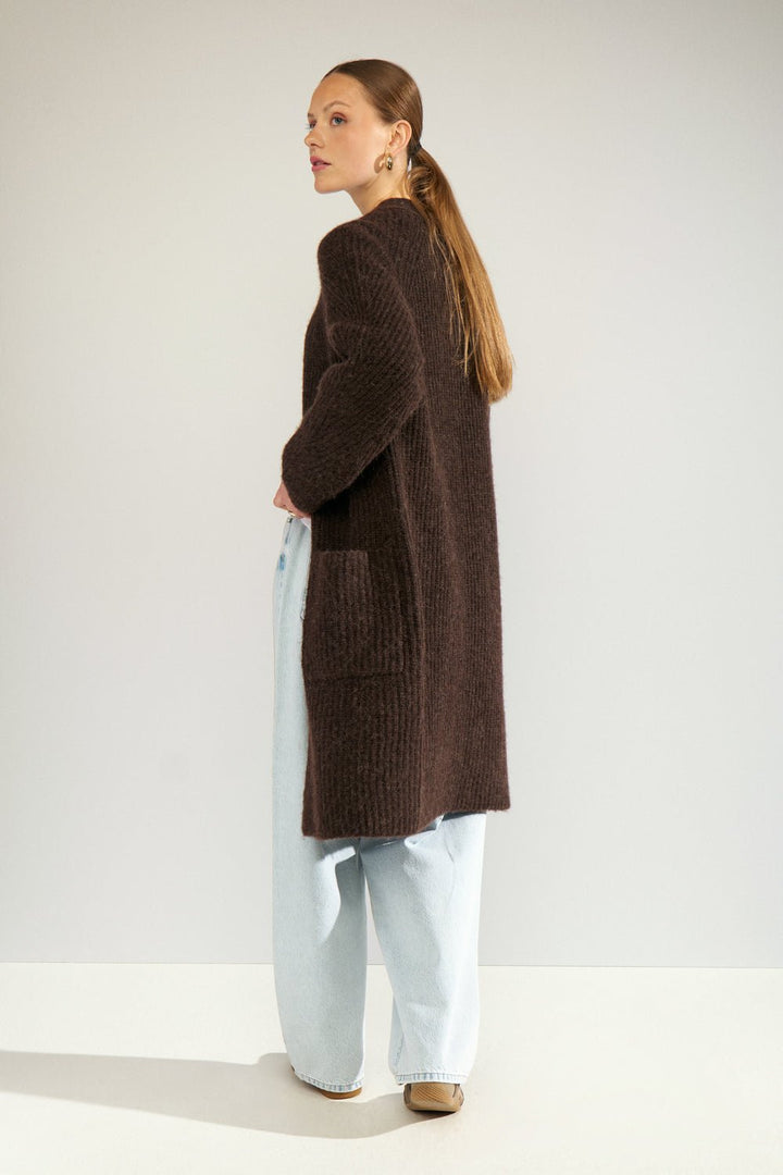 Nuzindi lang cardigan - black coffee - Many Colors