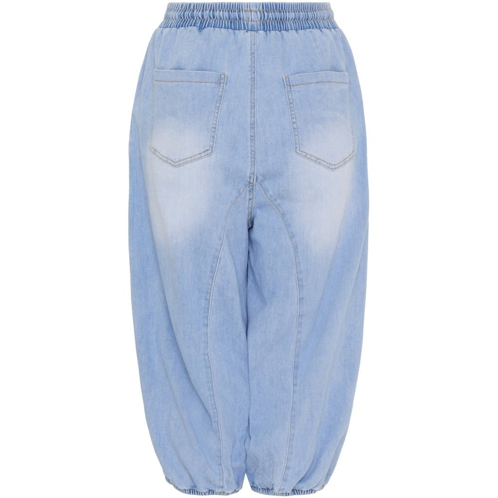 Olimpia knebukse - lys denim - Many Colors