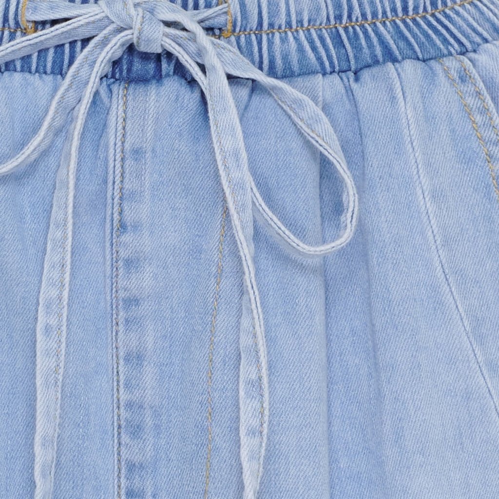 Olimpia knebukse - lys denim - Many Colors