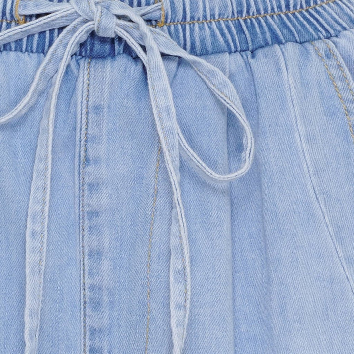 Olimpia knebukse - lys denim - Many Colors