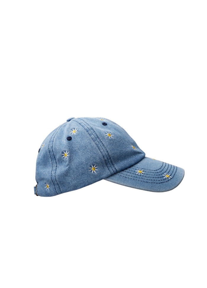 Idun denim caps - lt blå denim