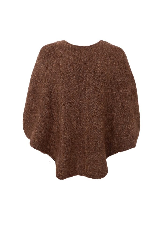Penny poncho - mocca - onesize - Many Colors