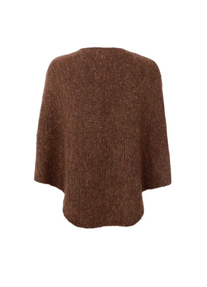 Penny poncho - mocca - onesize - Many Colors