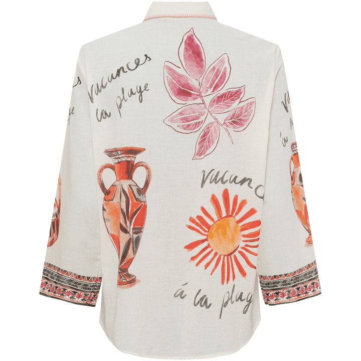 Pirella skjorte - hvit orginal - Many Colors