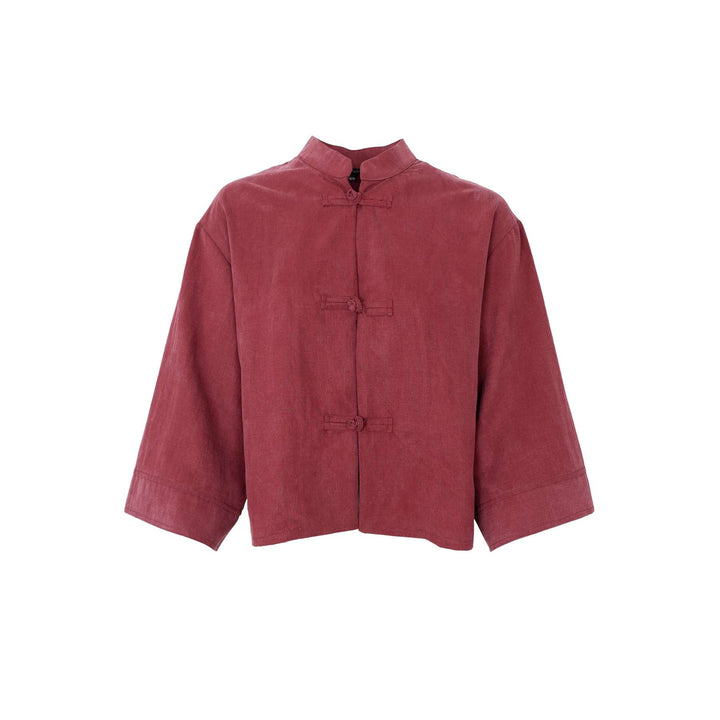 Moon skjorte bluse - plum