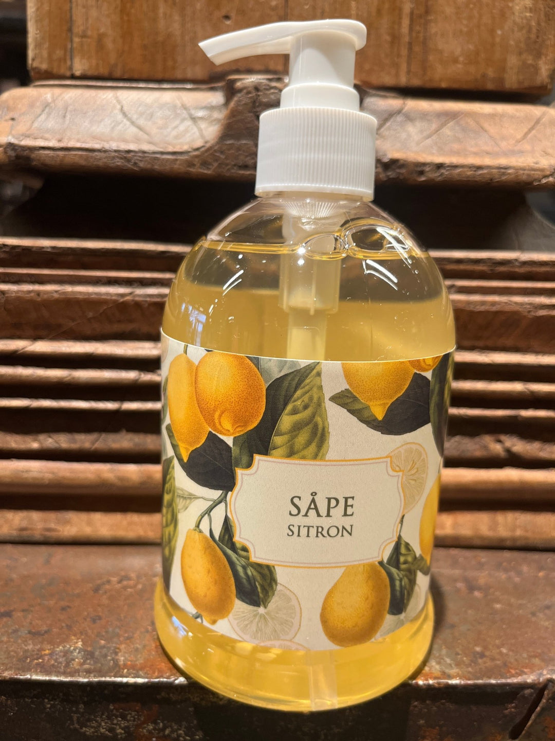 Pumpesåpe, 500 ml - Citron / Citroner - Many Colors