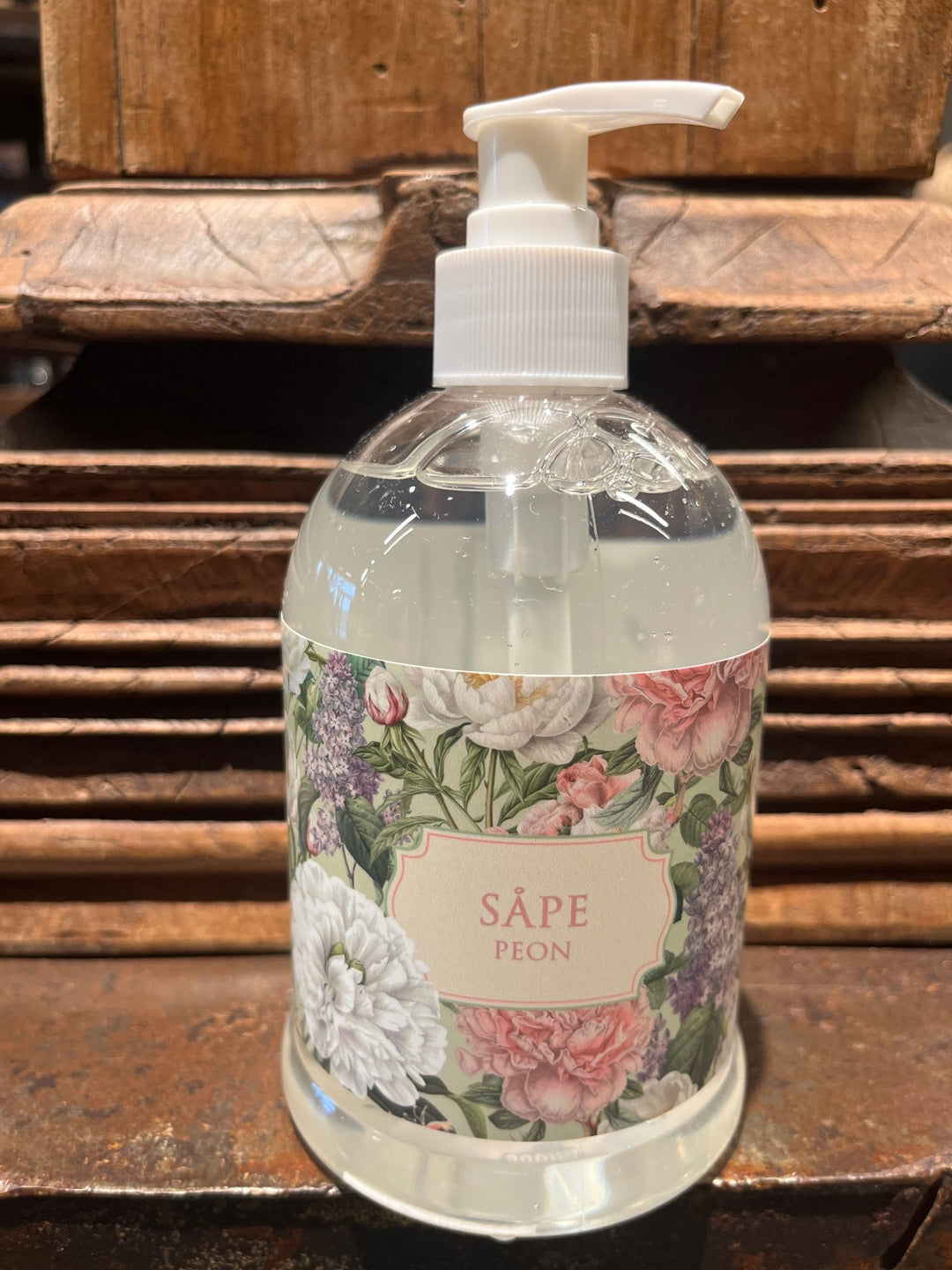 Pumpesåpe, 500 ml - Pion / Pioner & roser - Many Colors