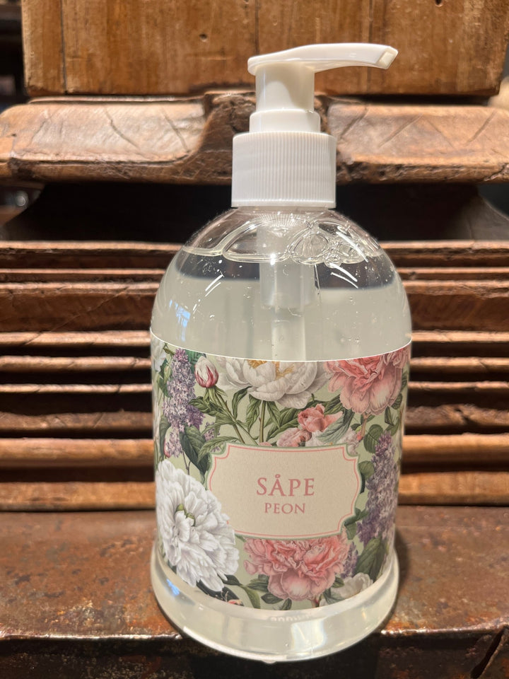 Pumpesåpe, 500 ml - Pion / Pioner & roser - Many Colors