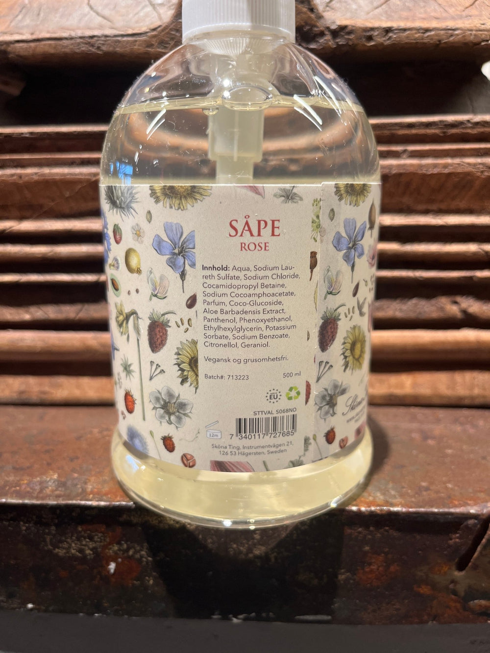 Pumpesåpe, 500 ml - Rose / Sommerfrø - Many Colors
