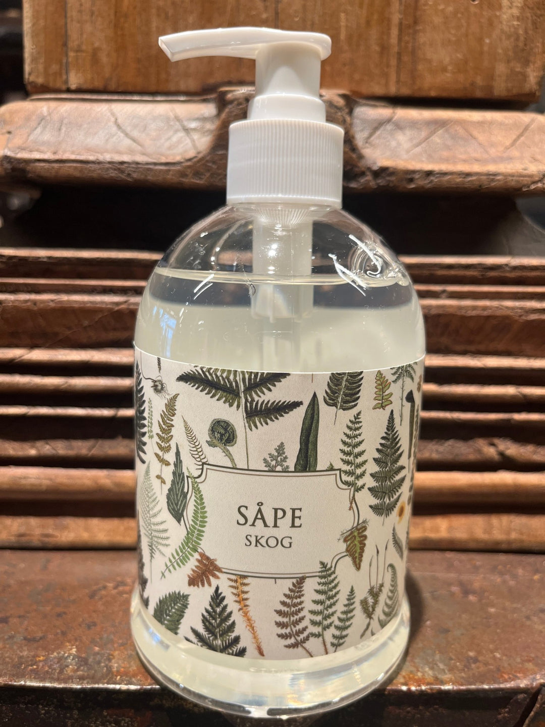 Pumpesåpe, 500 ml - Skog / Ormblader - Many Colors