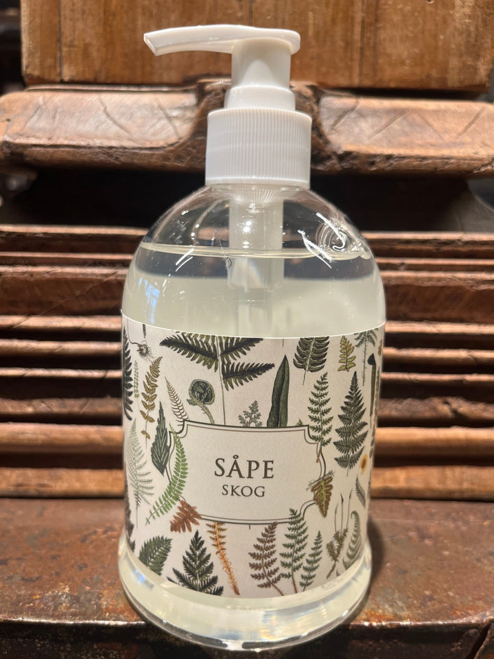 Pumpesåpe, 500 ml - Skog / Ormblader - Many Colors