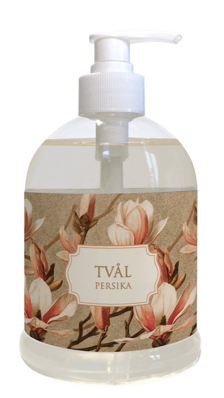 Pumptvål, 500 ml - Fersken / Magnolia - Many Colors