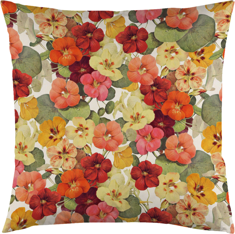 Putetrekk - 50x50 cm / Sommerblomster - Many Colors