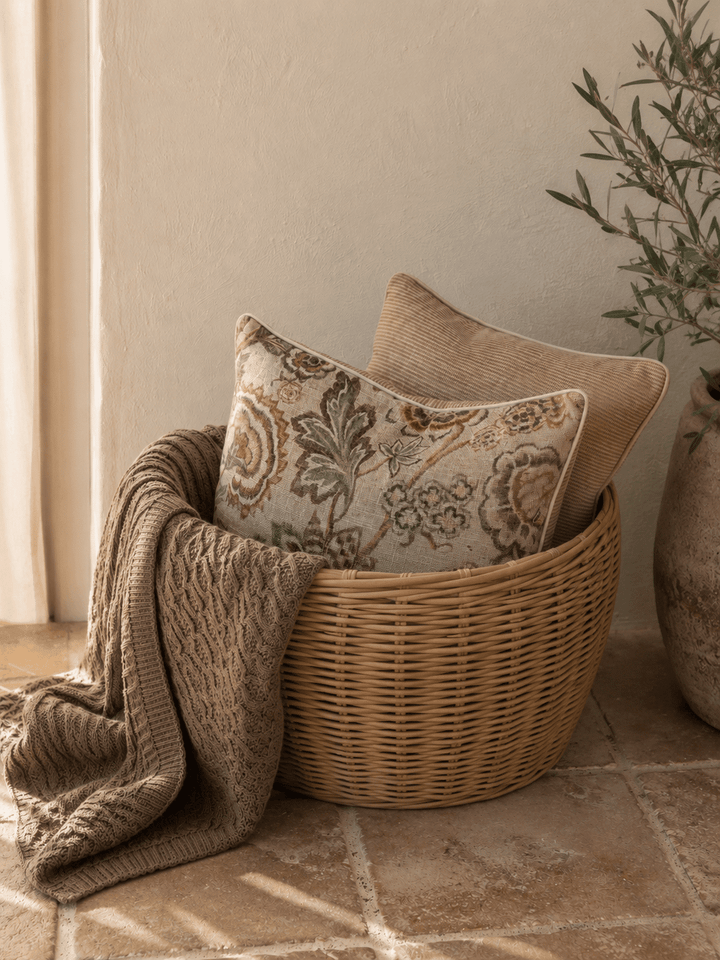 Putetrekk Aurelia mustard - 50x50 - Many Colors