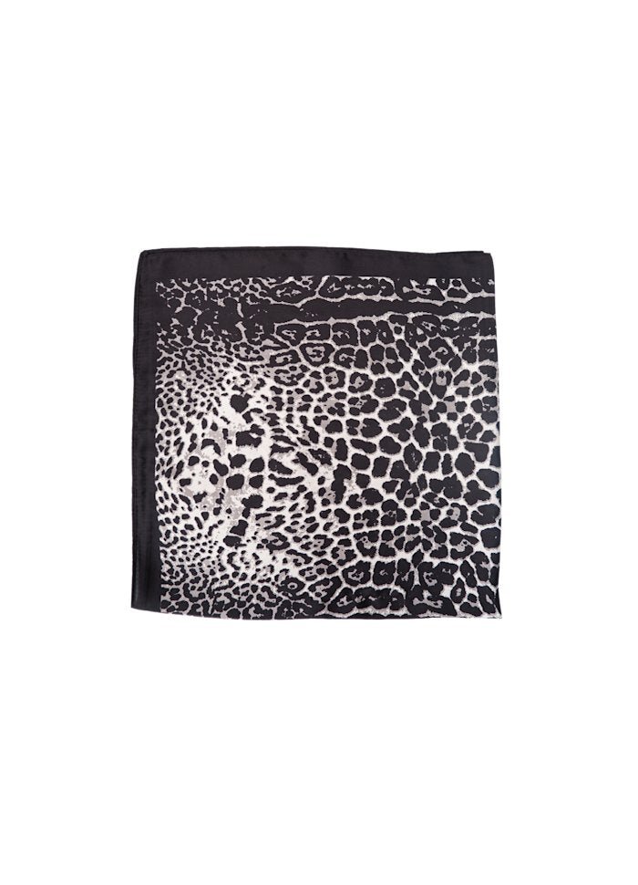 Rani leo mini skjerf - grå/svart - Many Colors