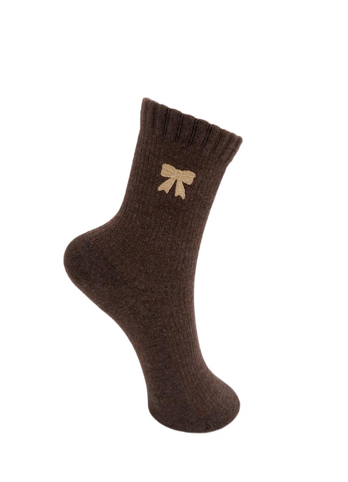 Rasmine strømper - coffee - onesize - Many Colors